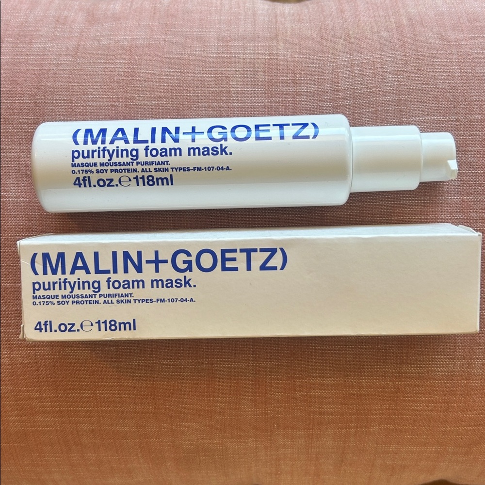 MALIN+GOETZ Purifying Foam Mask 4oz 118ml New In Box